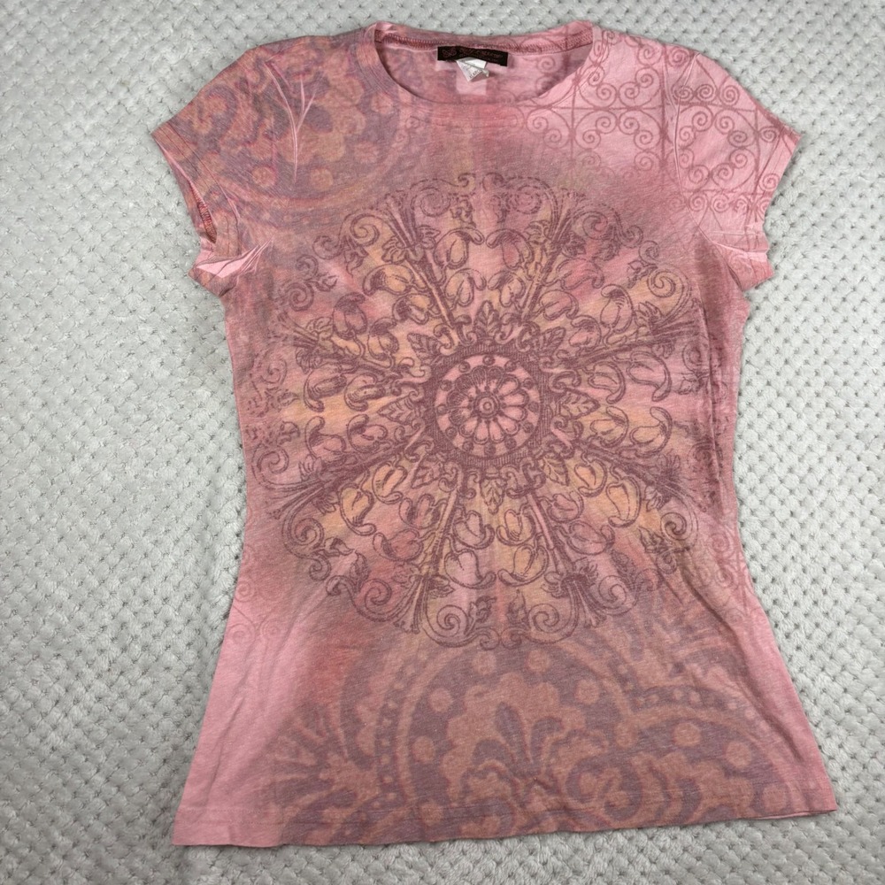 Vintage Y2K Boho Grunge Short sleeve tee size xL women's